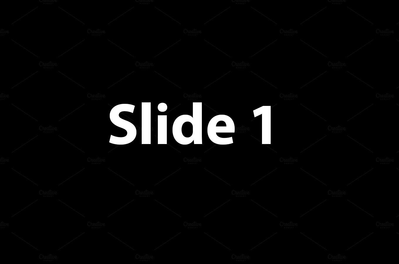 First slide